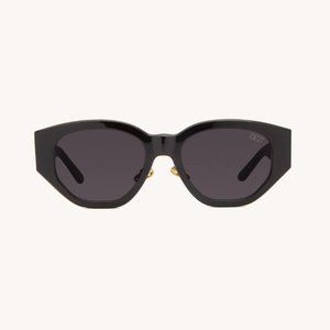 DEZI Charge It Sunglasses- Black/Dark Smoke